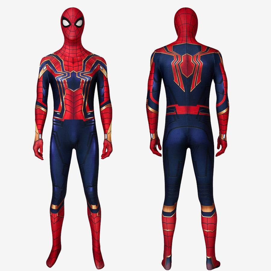 Avengers Endgame Iron Spider-Man Costume Cosplay Suit Peter Parker