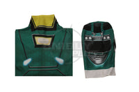 Gekisou Sentai Carranger Green Racer Bodysuit Cosplay Costume For Kids Adult