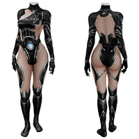 Marvel Rivals Invisible Woman 006 Costume Cosplay Suit Bodysuit For Kids Adult