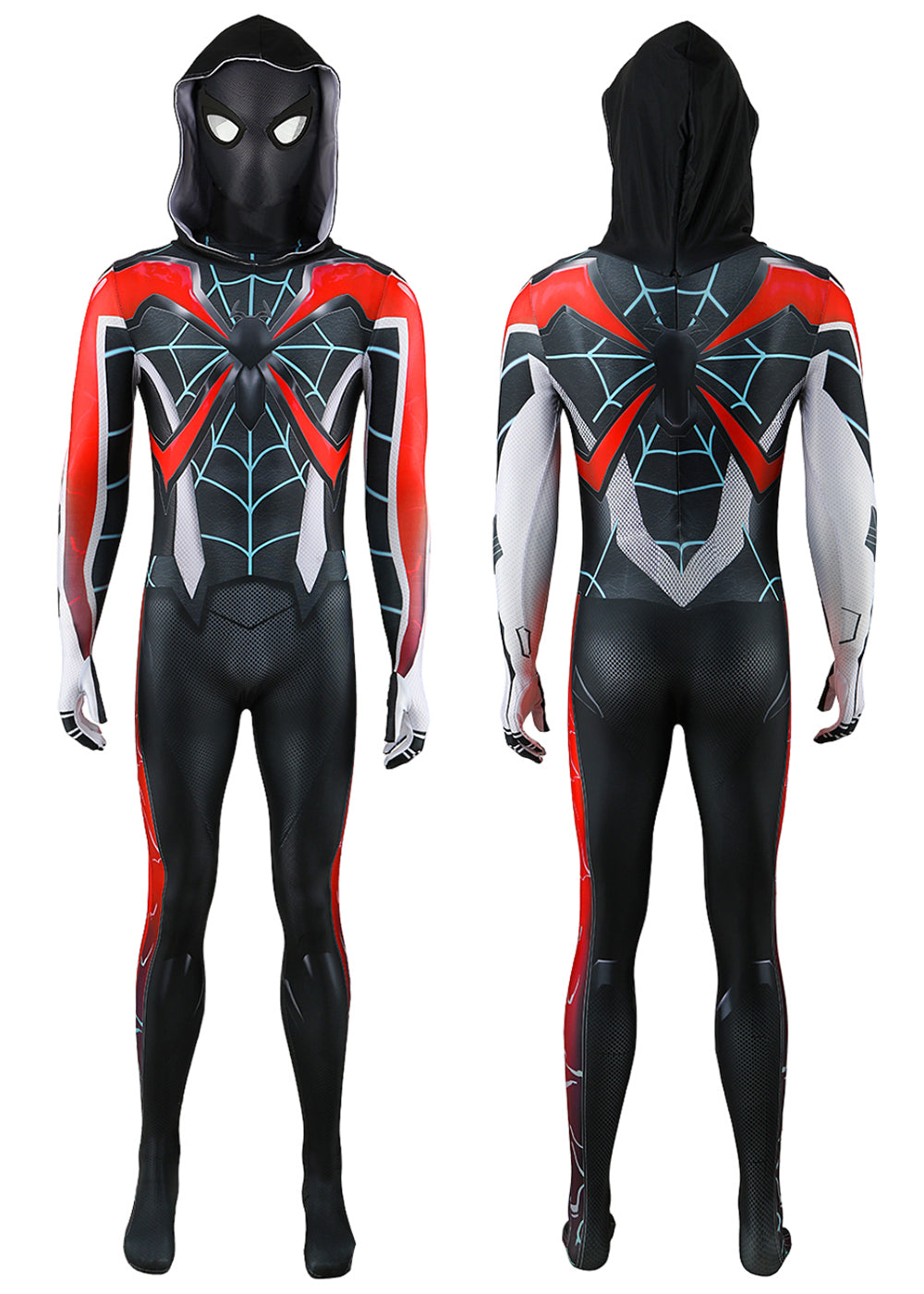 Marvel's Spider-man 2 Miles Morales Bodysuit Costume Cosplay For Adult Kids