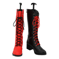 Jester Girl Shoes Cosplay The Suicide Squad Black Women Boots Unibuy
