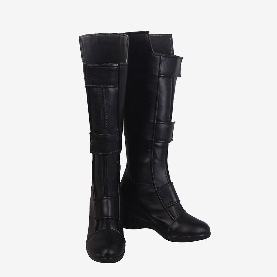 Avengers Endgame Black Widow Cosplay Shoes Natasha Romanoff Women Boots Ver 2