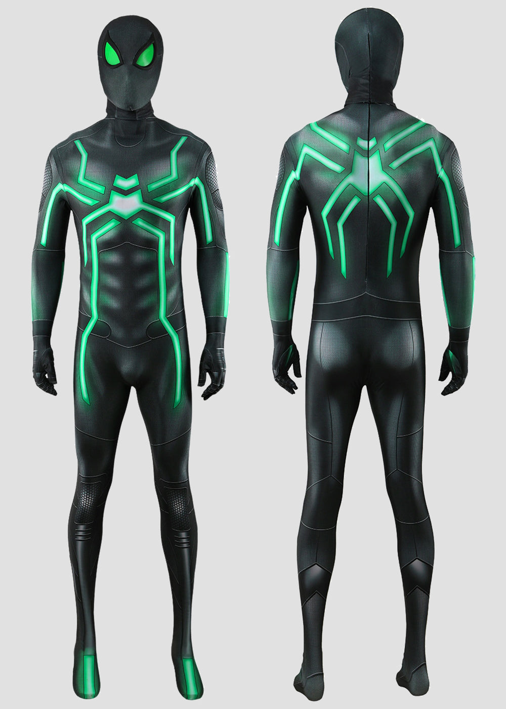 Marvel's Spider-Man Stealth Big Time Suit Costume Cosplay For Kids Adult Ver.1