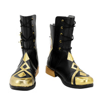 Genshin Impact Fatui Arlecchino Cosplay Shoes Women Boots