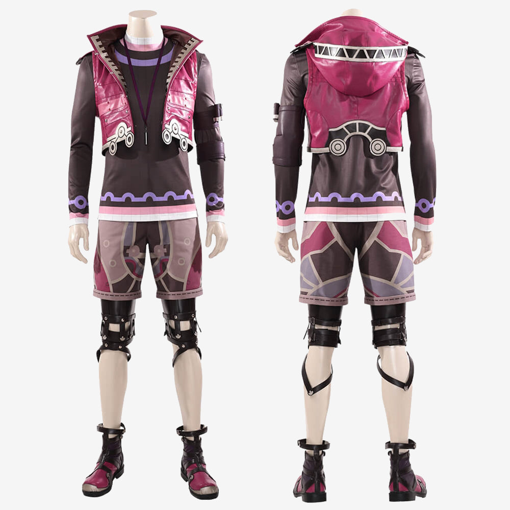 Xenoblade Chronicles Shulk Costume Cosplay Suit Men's Outfit Unibuyplus