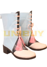 Genshin Impact Kamisato Ayaka Shoes Cosplay Women Boots