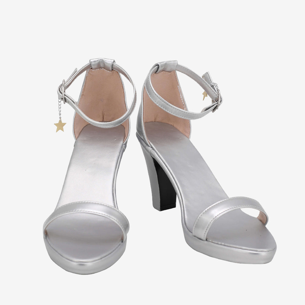 Aerith Gainsbrough Shoes Cosplay Final Fantasy VII Remake Women Boots High Heel